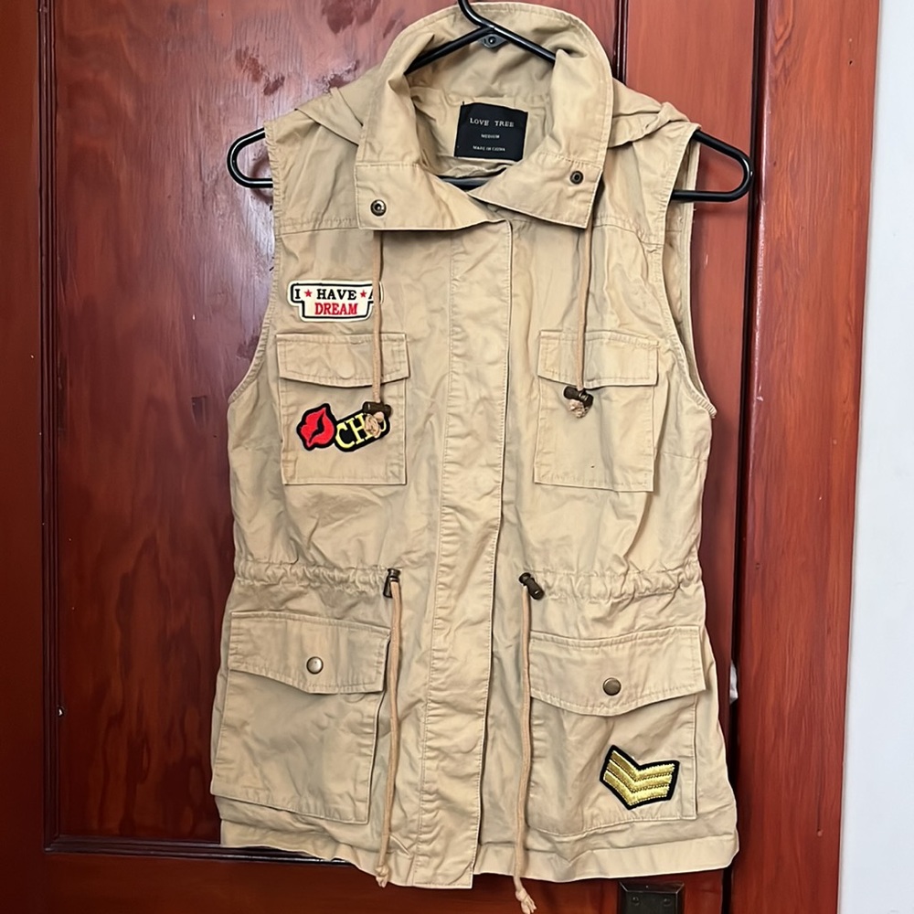 Medium Love Tree fashion vest